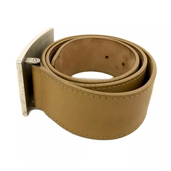 Authentic Louis Vuitton Ceinture Jeans Leather 80cm Mens Belt - Picture 2 of 8